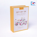 Sencai Wholesale black gold foil stamping facial mask packaging box